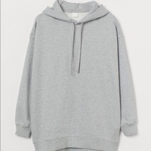 H&M Oversized Cotton Hoodie